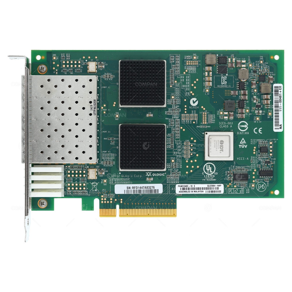 111-00481+B0 NETAPP QLOGIC 4-PORT 8GB FC ADAPTER FOR NETAPP FAS