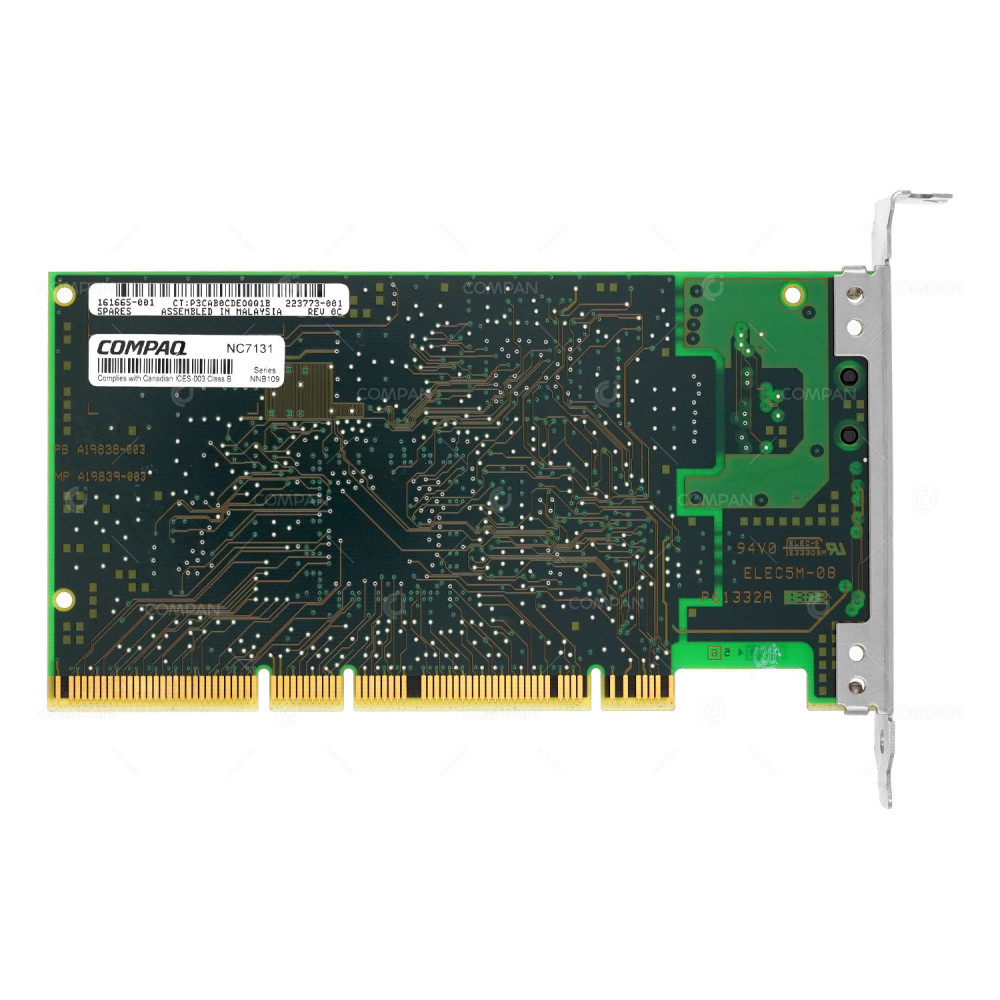 161665-001 HP NC7131 ADAPTER SINGLE PORT 100MB RJ-45 PCI-X