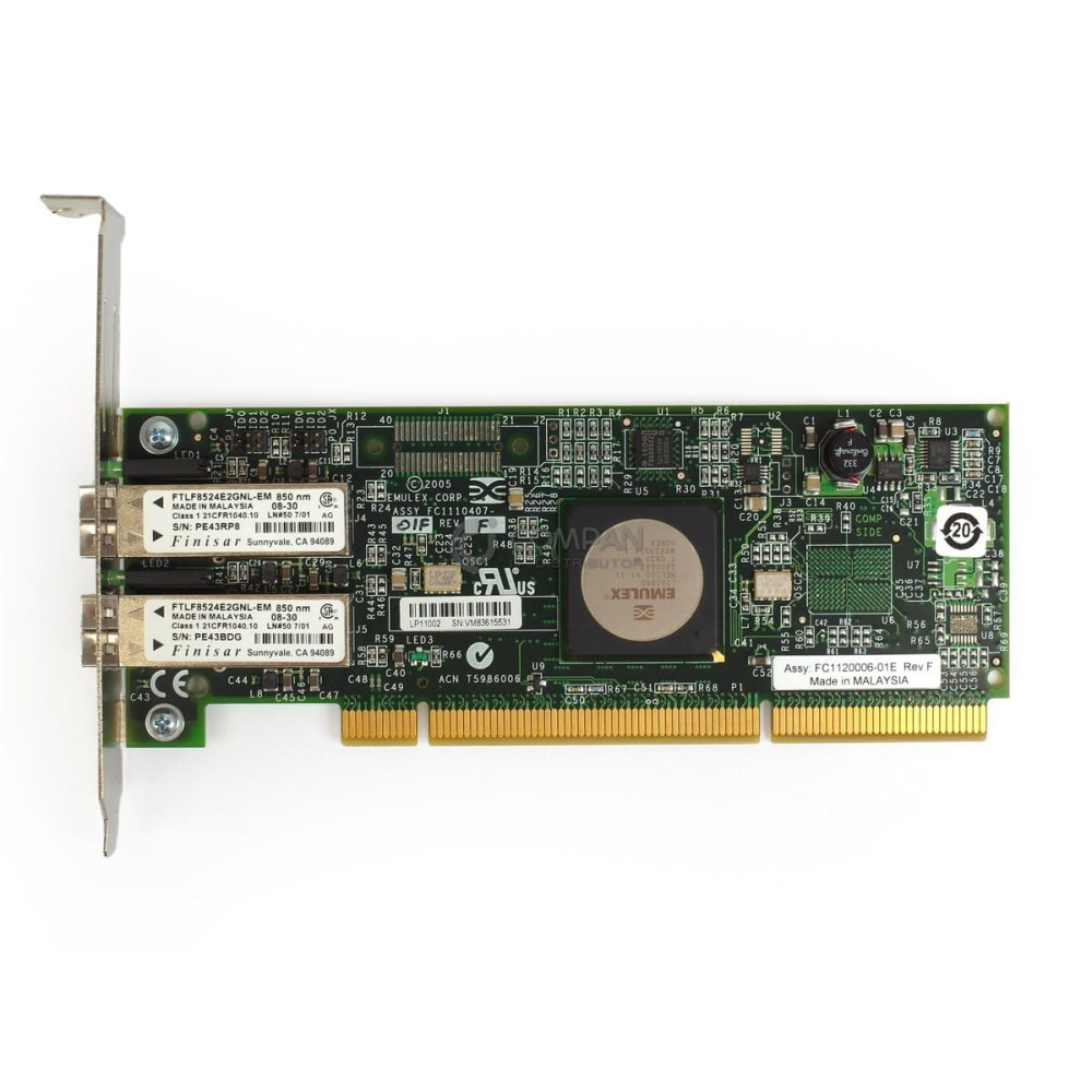 410985-001 HP 4GB FC2234 DUAL PORT PCI-X ADAPTER