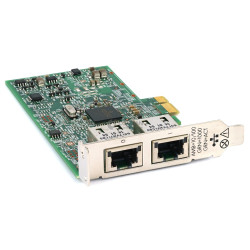 616012-001 LP HP NC332T DUAL PORT 1GB RJ-45 ETHERNET ADAPTER LOW PROFILE