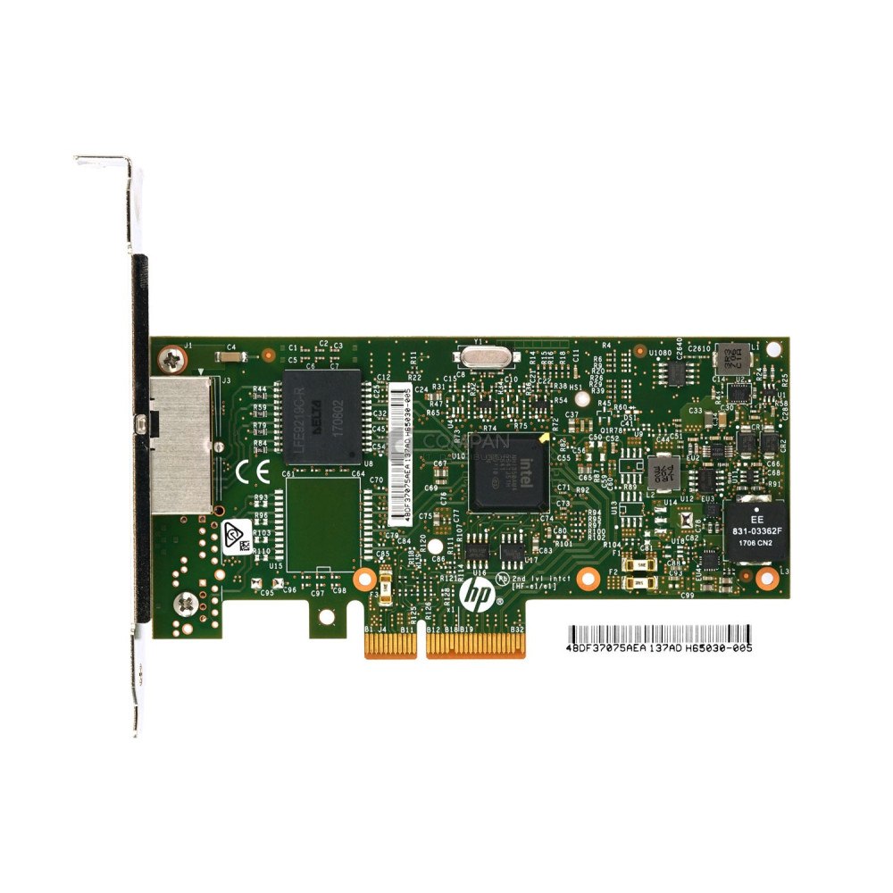 656241-002 HP DUAL PORT 1GB RJ-45 361T NETWORK ADAPTER FOR PROLIANT DL580 G8