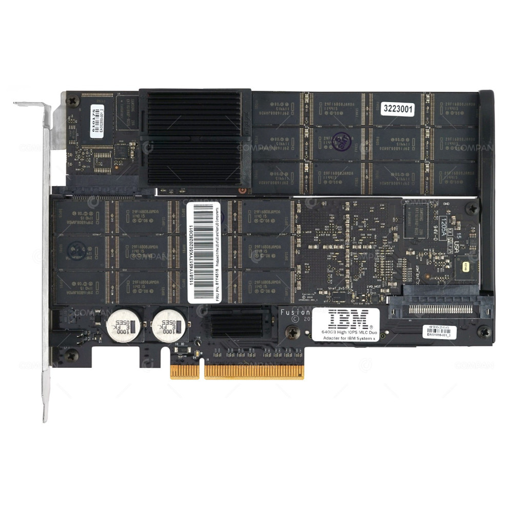 81Y4518 IBM 640GB SSD HIGH IOPS MLC DUAL ADAPTER CARD FOR IBM SYSTEM X