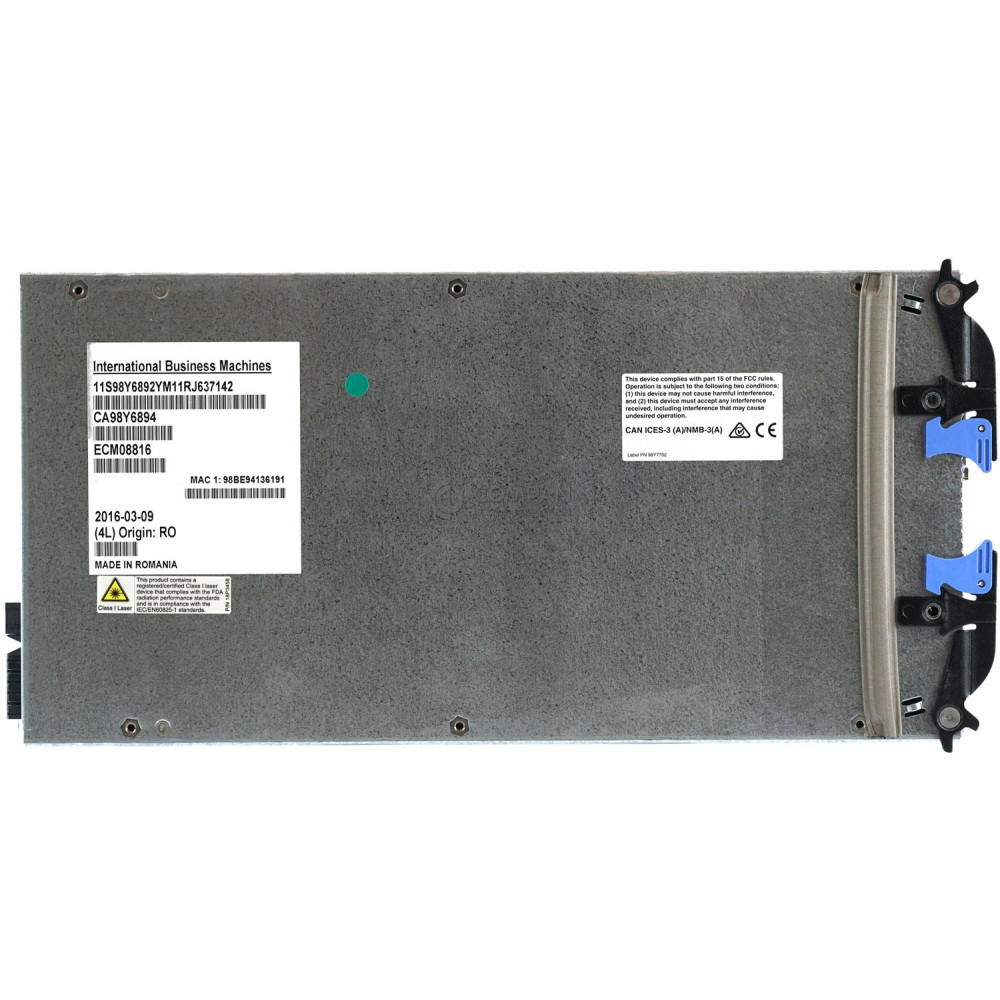 98Y6894 IBM 4-PORT SFP+ 16GB FIBRE CHANNEL ADAPTER FOR U1500 PSERIES