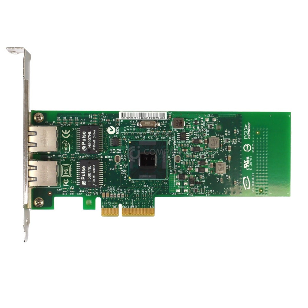 E43709-006 INTEL DUAL PORT 1GB RJ-45 PCI-E ADAPTER