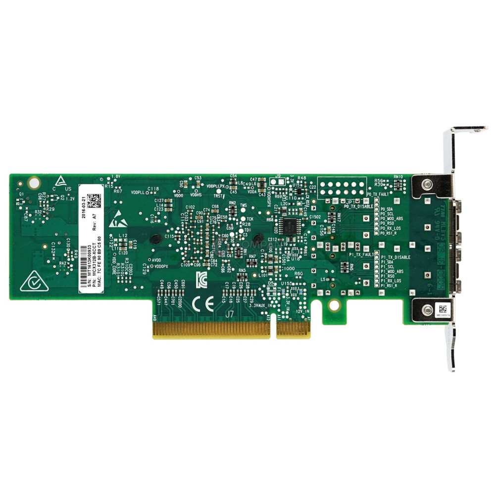 MCX312B-XCCT LP Mellanox ConnectX-3 PRO 2-Port 10Gb SFP+ Network Interface Card