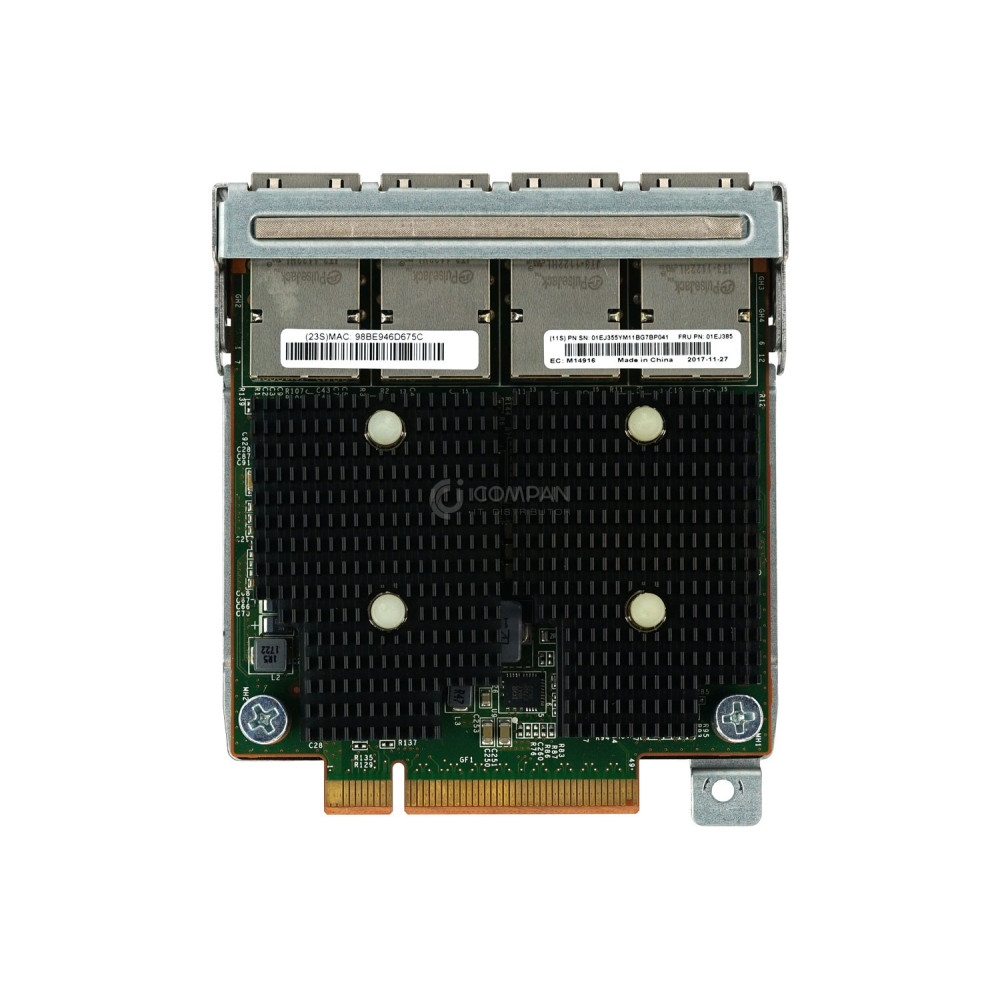 01EJ385 IBM 4-PORT RJ-45 ETHERNET EDGE BOARD