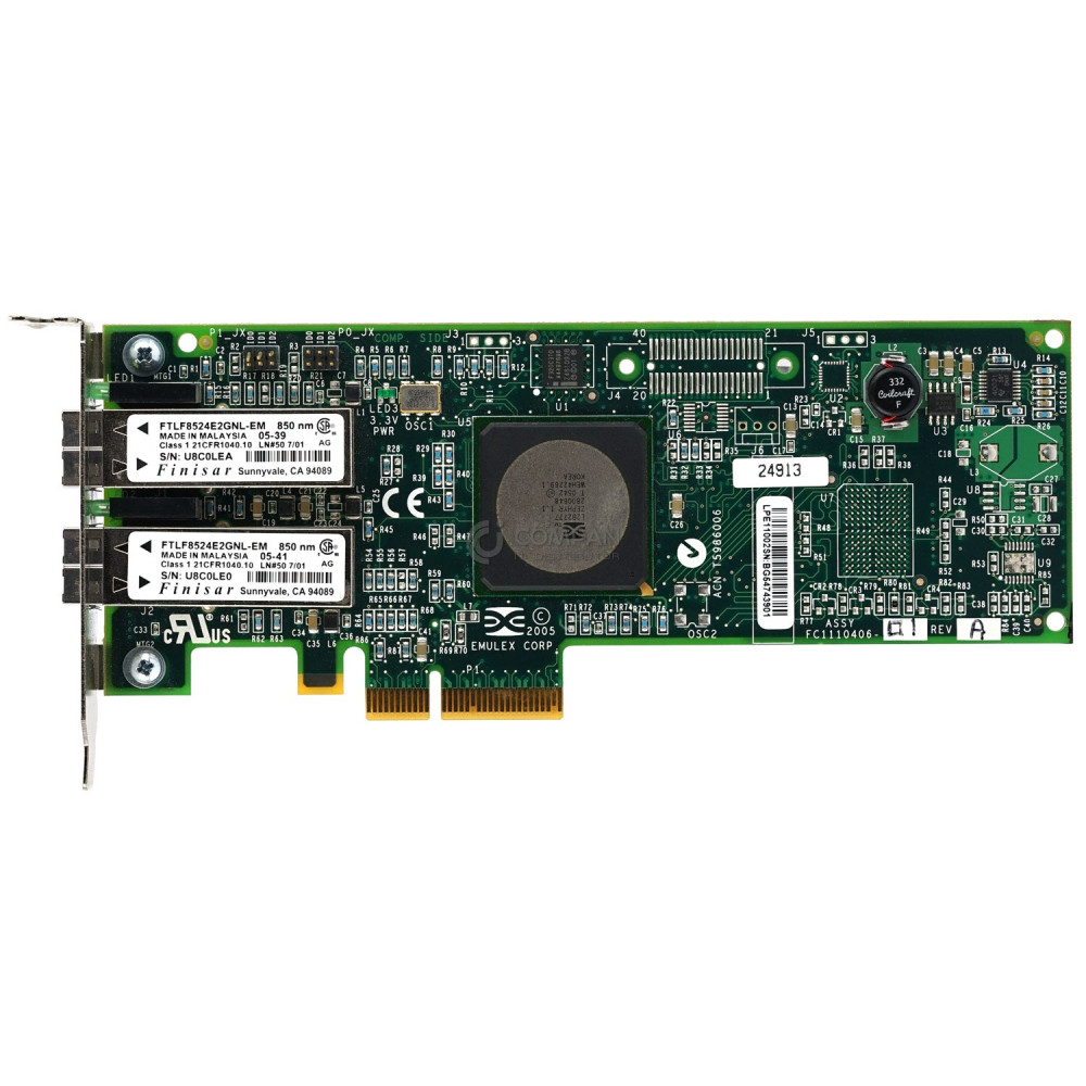 375-3397-01 LP SUN 4GB PCI-E DUAL PORT FC ADAPTER