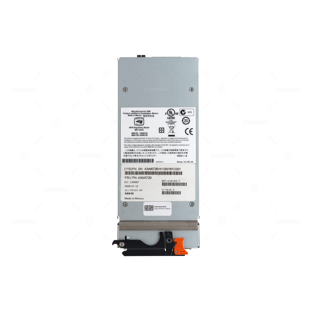 43W6720 IBM QLOGIC 4GB INTELLIGENT PASS-THRU MODULE