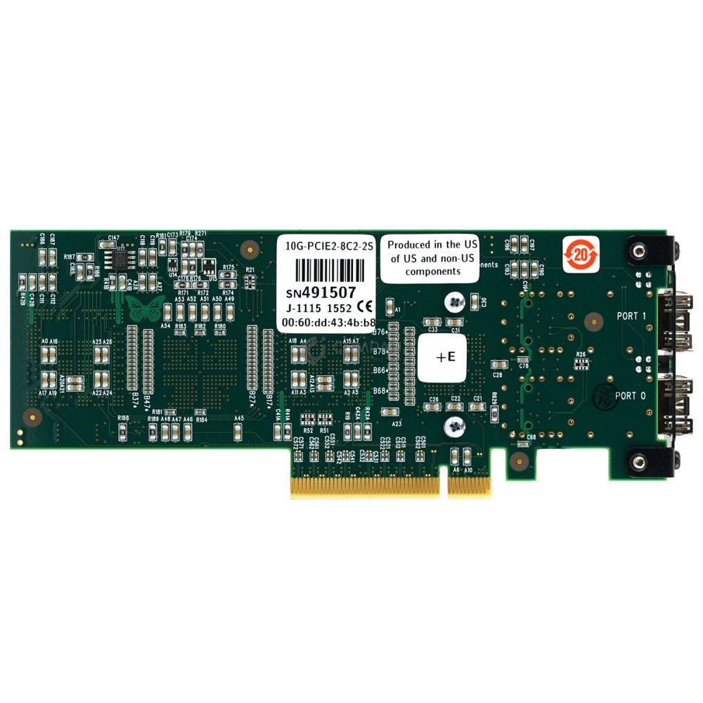 10G-PCIE2-8C2-2S MYRICOM 10GB DUAL PORT PCI-E ETHERNET ADAPTER