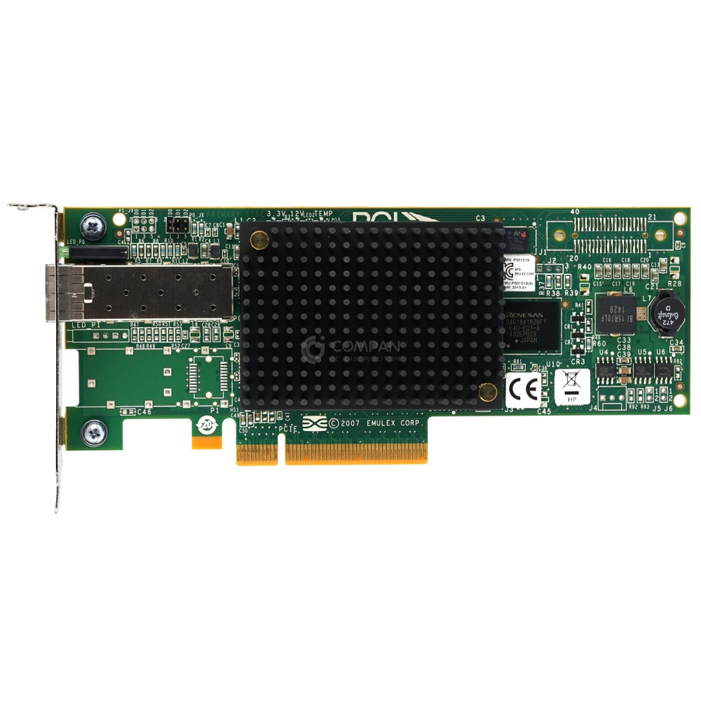 697889-001 LP HP 8GB 81E SINGLE PORT PCI-E FIBRE CHANNEL HOST BUS ADAPTER LOW PROFILE