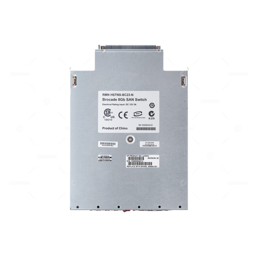 489864-001 HP BROCADE 8/12C SAN SWITCH BLADE SYSTEM C-CLASS