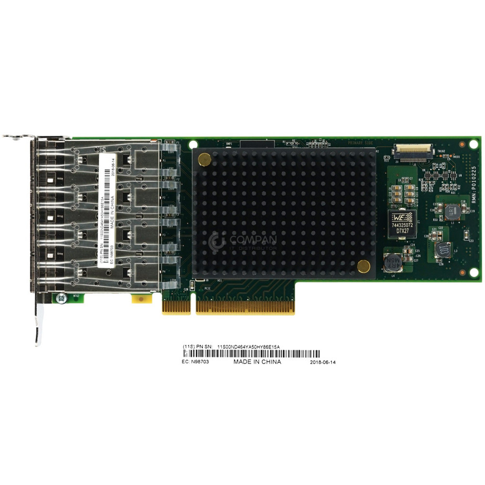 2CE3 LP IBM PCIE3 4-PORT 10GB SFP+ SR ADAPTER FOR PSERIES POWER8 LOW PROFILE
