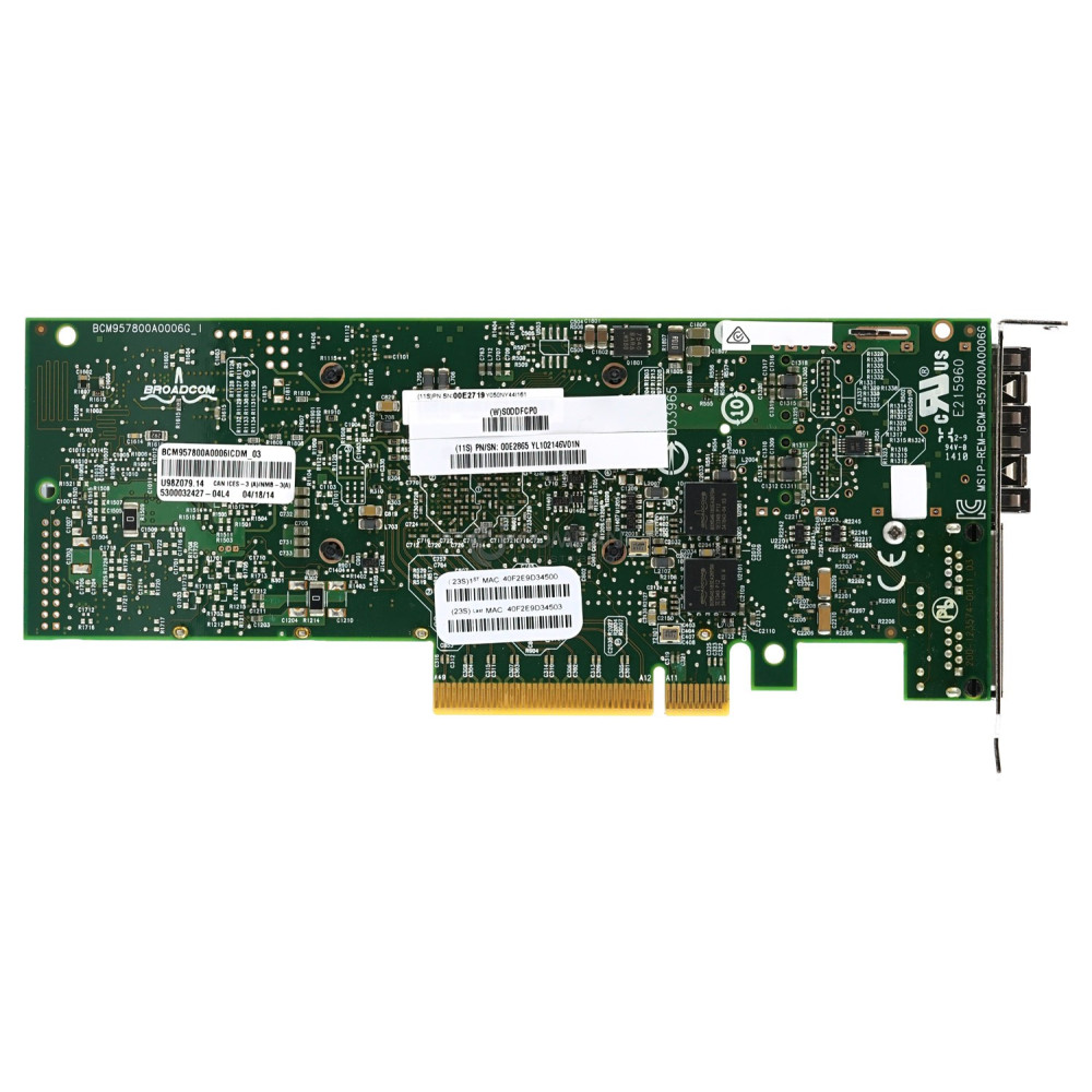 EN0T LP IBM 2-PORT 10GB SFP+ 2-PORT 1GB RJ45 ADAPTER FOR IBM POWER S822L