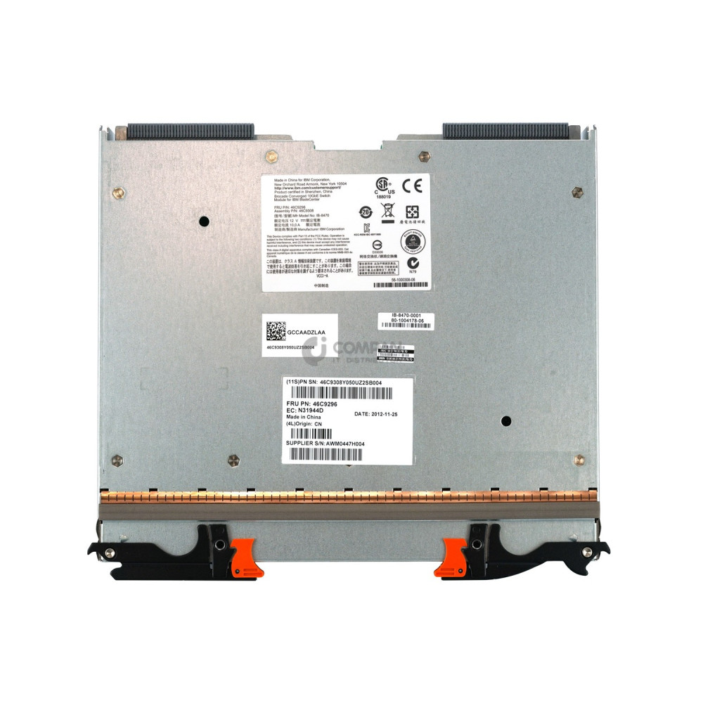 46C9296 BROCADE 8470 SWITCH MODULE 16-PORT 10GB SFP+ FOR IBM BLADECENTER