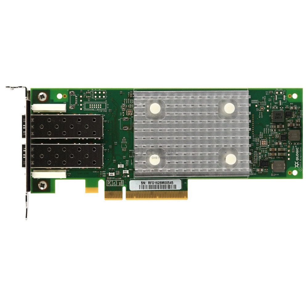 5H4YH LP DELL QLE2742L-DEL 32GB DUAL PORT SFP+ HBA ADAPTER FC PCIE LOW PROFILE