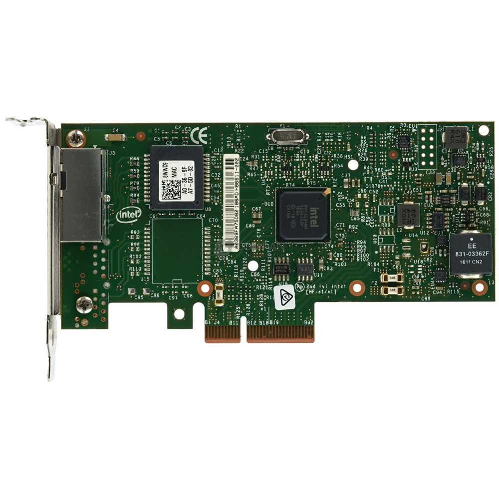 8WWC9 LP DELL INTEL I350 2-PORT 1GB PCI-E NETWORK INTERFACE CARD LOW PROFILE