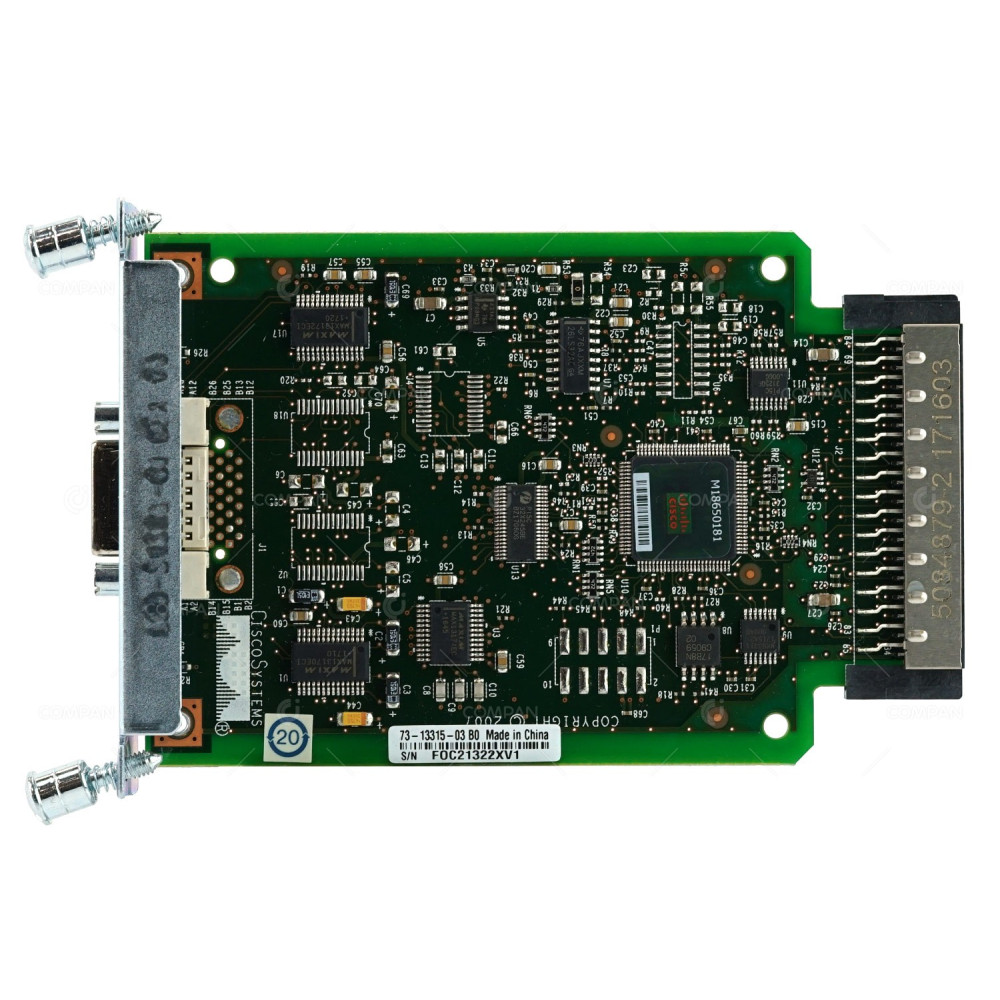 HWIC-1T CISCO 1-PORT HIGH SPEED SERIAL ROUTER WAN INTERFACE CARD HWIC-1T V05, 800-34377-03, 73-13315-03