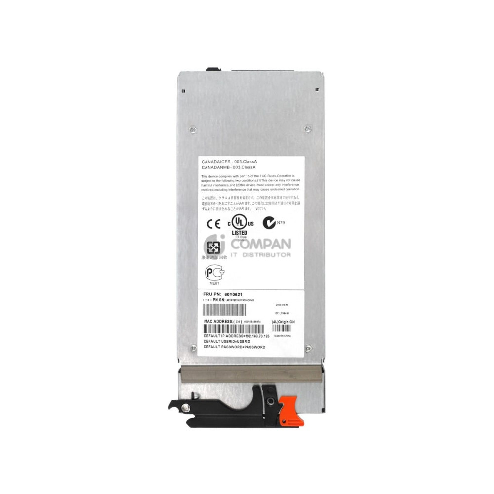 60Y0621 IBM BLADE CENTER ADVANCED MANMAGEMENT MODULE 2 KVM