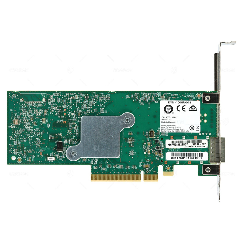 00WE025 LENOVO NIC SINGLE PORT 100GB QSFP28 PCI-E 3.0 X8 HFA INTEL OPA 100 ADAPTER FOR X3550 X3650 LENOVO THINKSYSTEMS 00WE024, RMN-100HFA018, J31207-003,