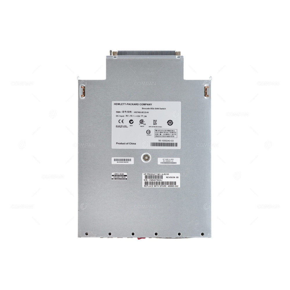 489865-002 HP BROCADE  8GB B-SERIES  8/24C SAN SWITCH FOR C-CLASS BLADE SYSTEMS AJ821B, HSTNS-BC23-N