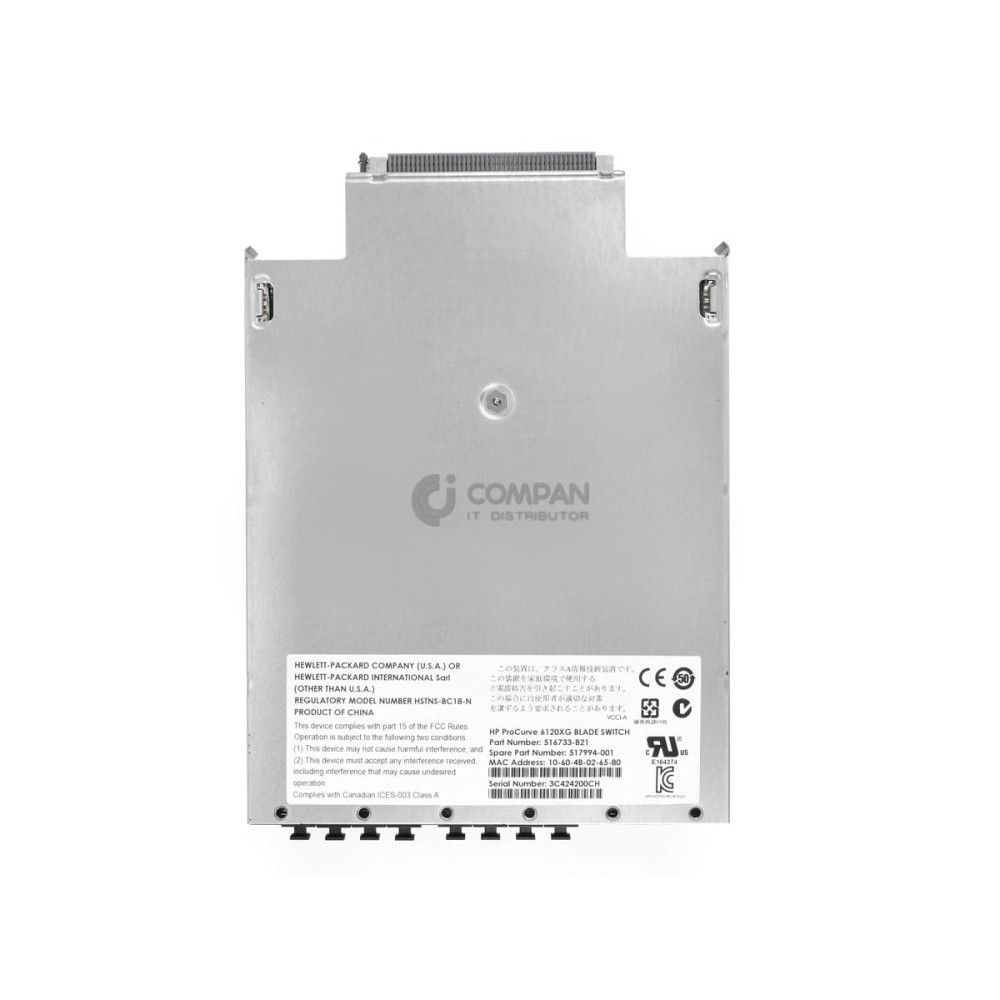 517994-001 HP PROCURVE 6120XG BLADE SWITCH 516733-B21