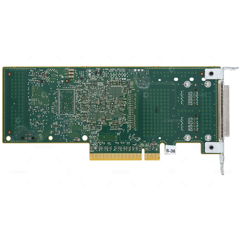 3DDJT LP DELL PERC H200E SAS 6GB DUAL PORT HOST BUS ADAPTER PCI-E LOW PROFILE