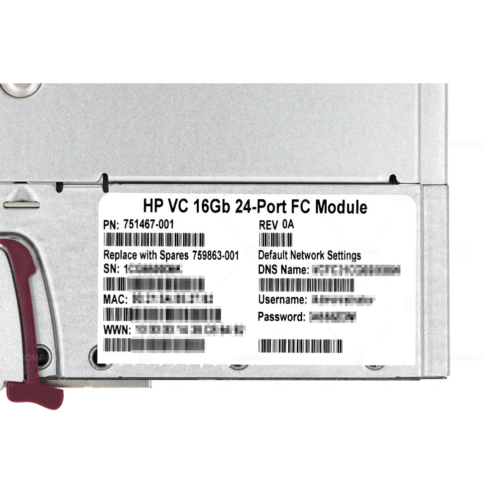 759863-001 HP VC 16GB 24-PORT FC MODULE FOR HP BLADE SYSTEMS