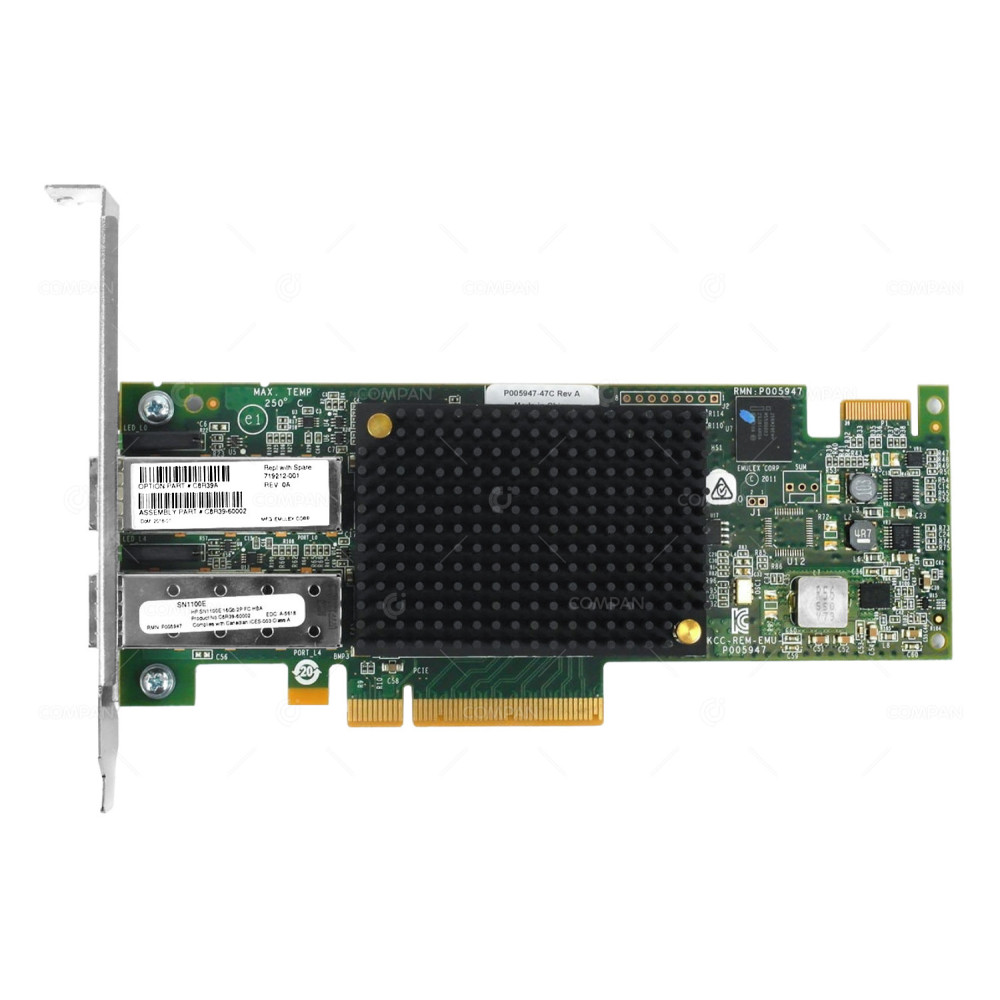 719212-001 HP SN1100E 16GB DUAL PORT FC HBA C8R39A
