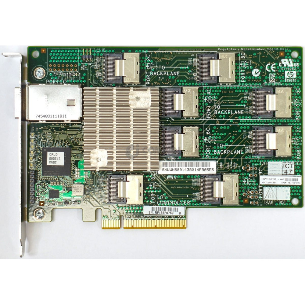 487738-001 HP 24-BAY SAS EXPANDER CARD FOR HP SMARTARRAY P410