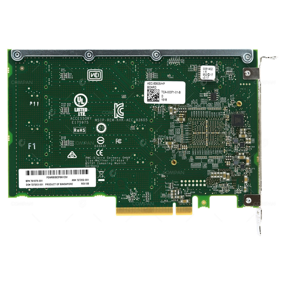 761879-001 HP 12GB SAS EXPANDER CARD PCI-E FOR HP PROLIANT DL380 G9