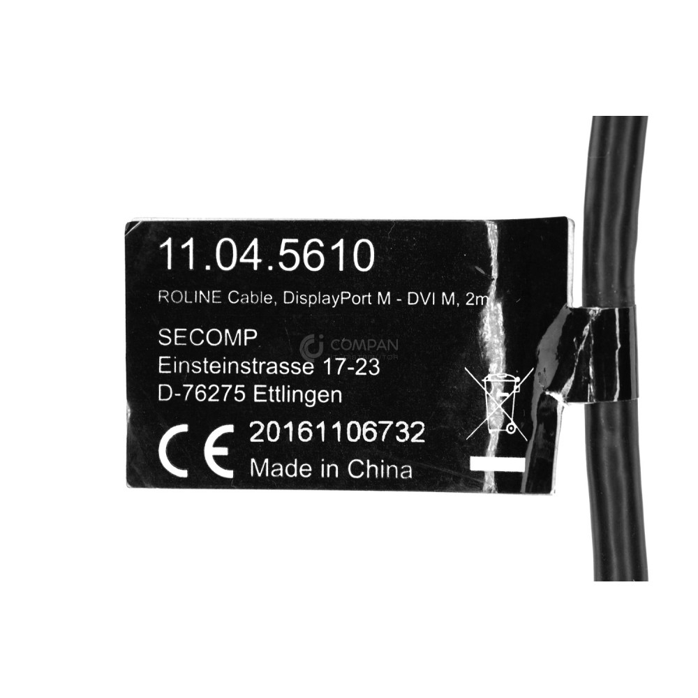 11-04-5610 ROLINE  DISPLAY PORT M-DVI M CABLE  2M