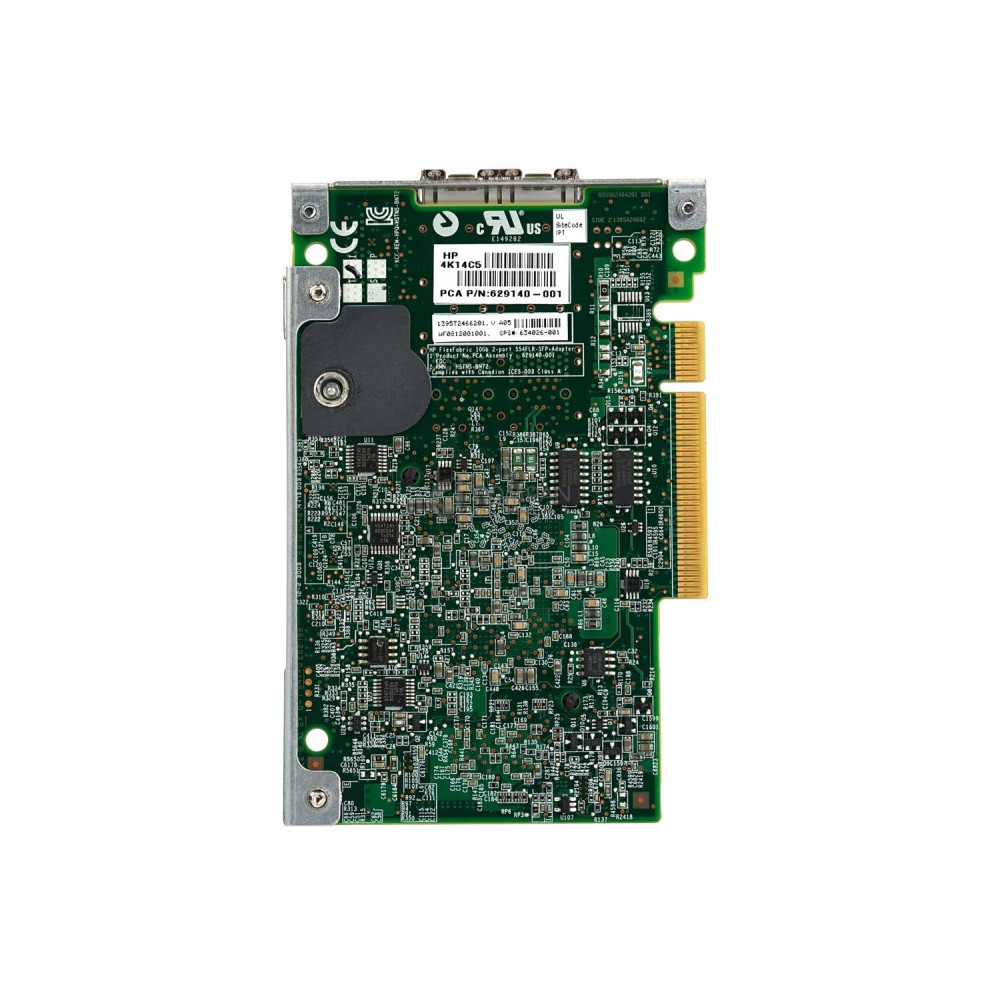 634026-001 HP FLEXFABRIC DUAL PORT 10GB 554FLR- SFP+ ETHERNET ADAPTER 629140-001