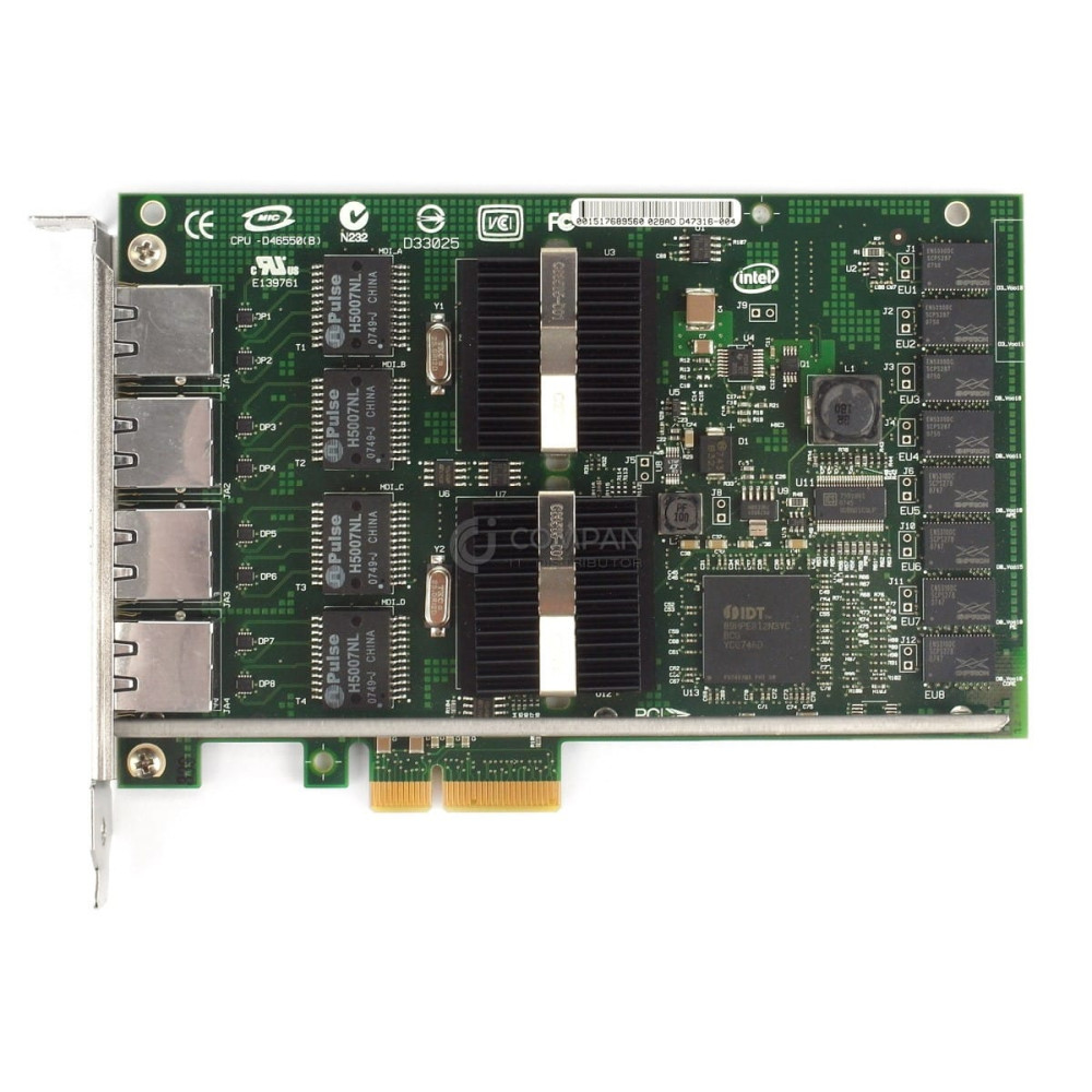 D47316-004 INTEL PRO1000 PT QUAD PORT PCI-E ETHERNET ADAPTER EXPI9404PTBLK