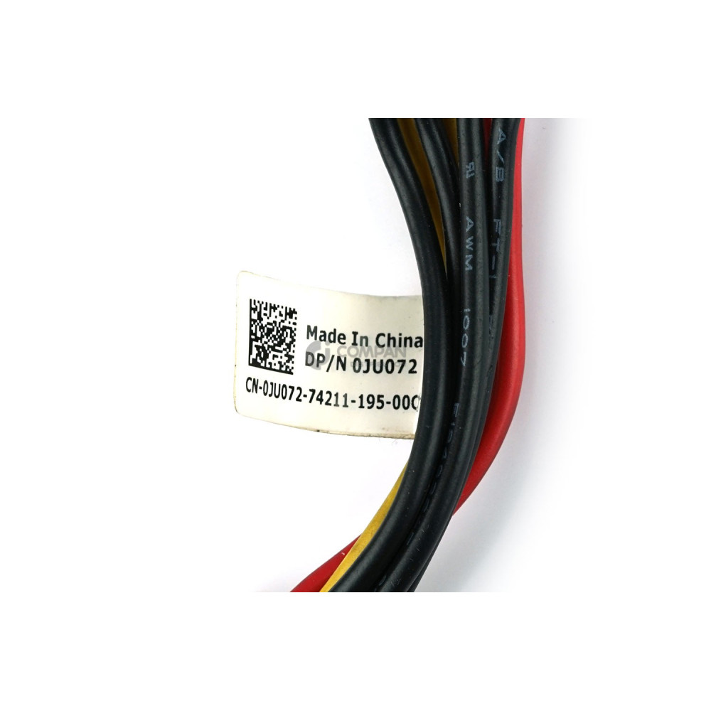 JU072 DELL BACKPLANE POWER CABLE FOR T610