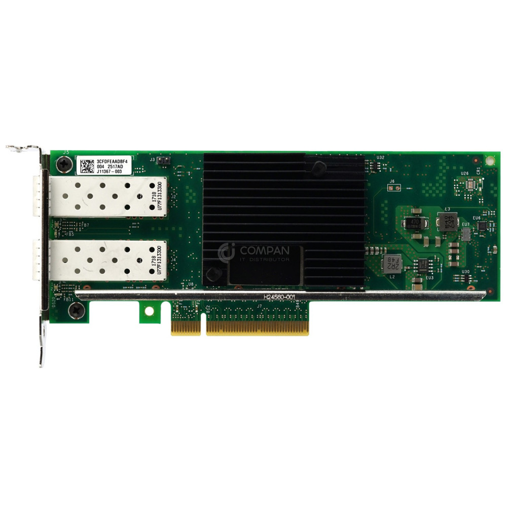 X710DA2BLK LP INTEL X710-DA2 10GB PCI-E DUAL PORT SFP+ NETWORK CARD LOW PROFILE R730/740 X710-DA2 LP