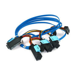 233TD  DELL 4DROP MINI SAS SATA CABLE FOR DELL POWEREDGE T110