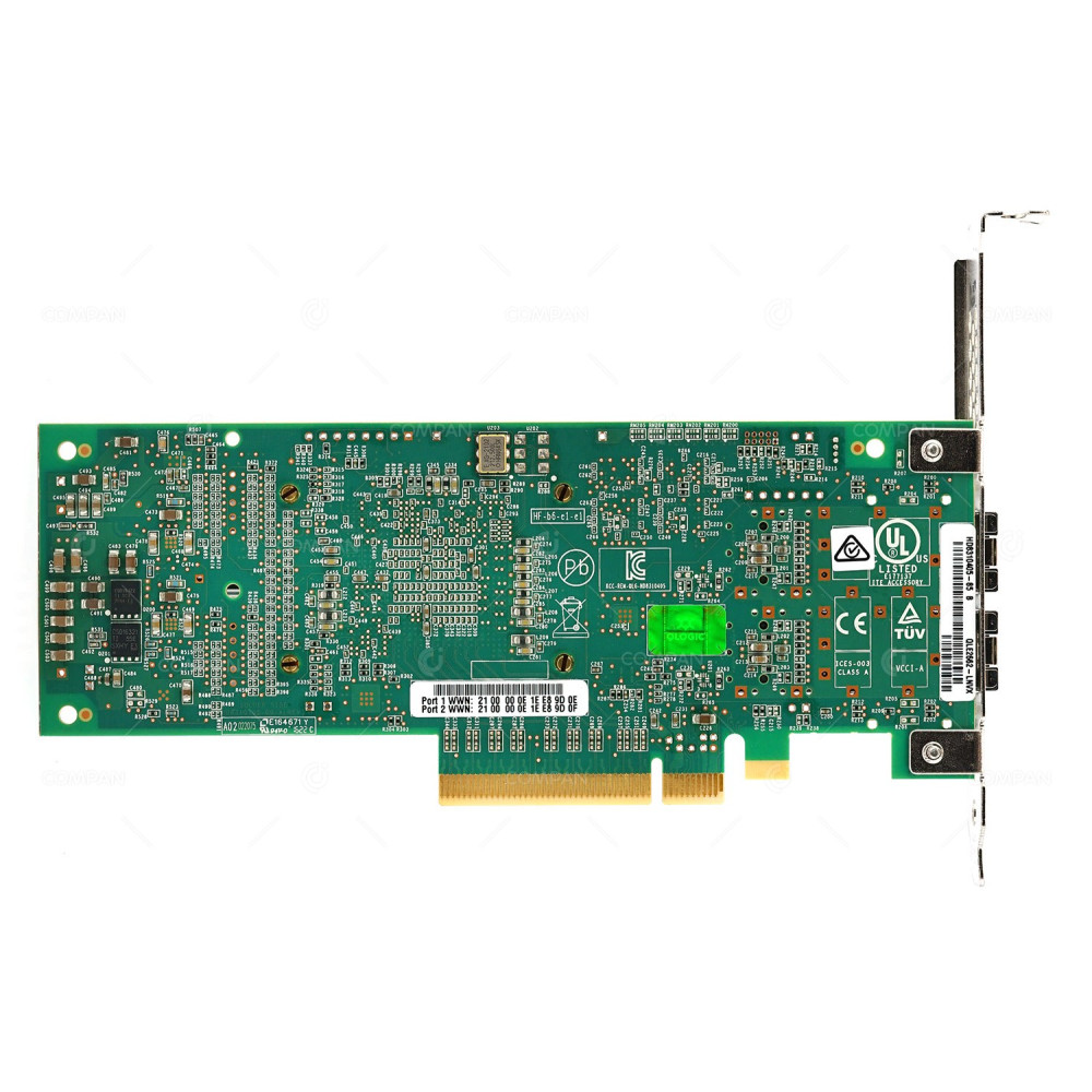 00Y3344 IBM QLE2662-LNVX DUAL PORT 16GB FC HBA PCI-E ADAPTER FOR IBM SYSTEM X