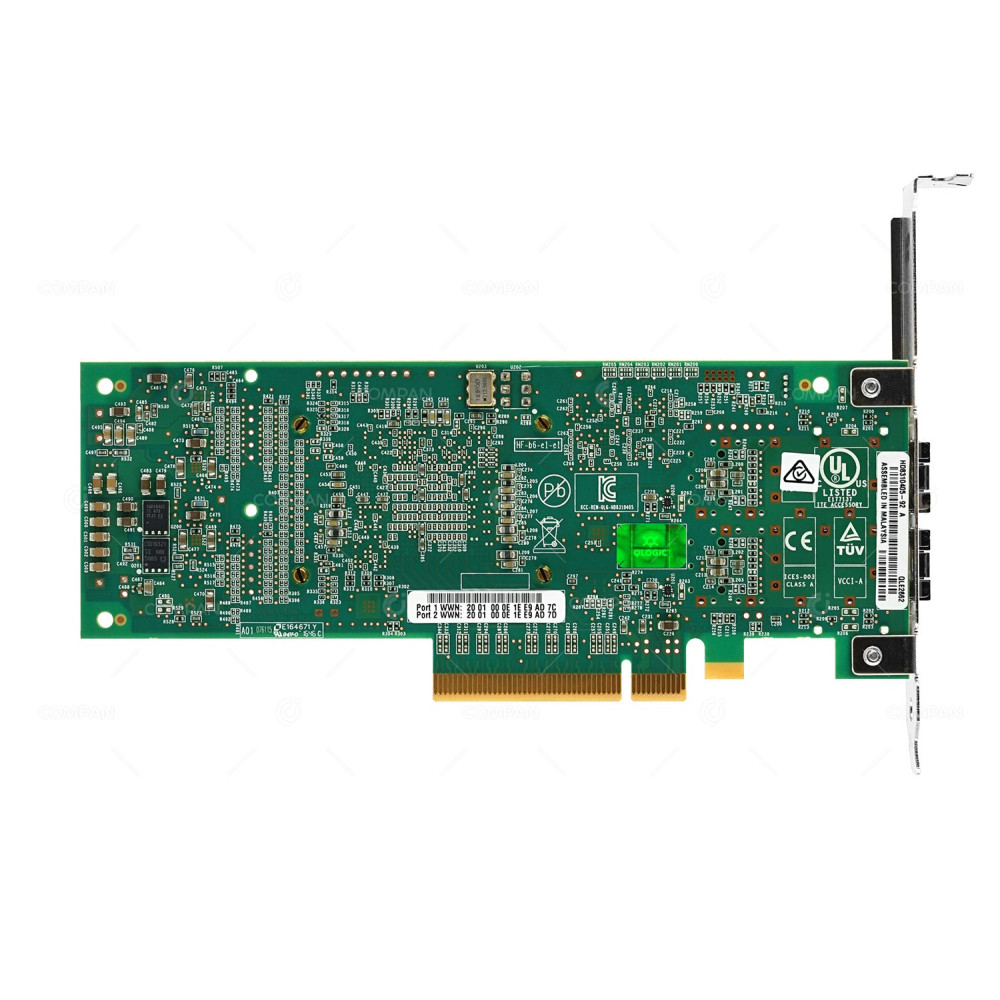 1KPGF DELL QLOGIC QLE2662  DUAL PORT 16GB FC FIBRE CHANNEL HBA PCI-E 3.0 X8 ADAPTER FOR SC5020