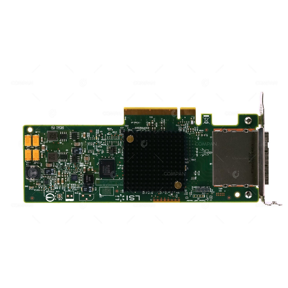 9207-8E LP LSI LOGIC 8-PORT EXTERNAL 6GB SAS SATA 3.0 X8  HOST BUS ADAPTER PCI-E LOW PROFILE