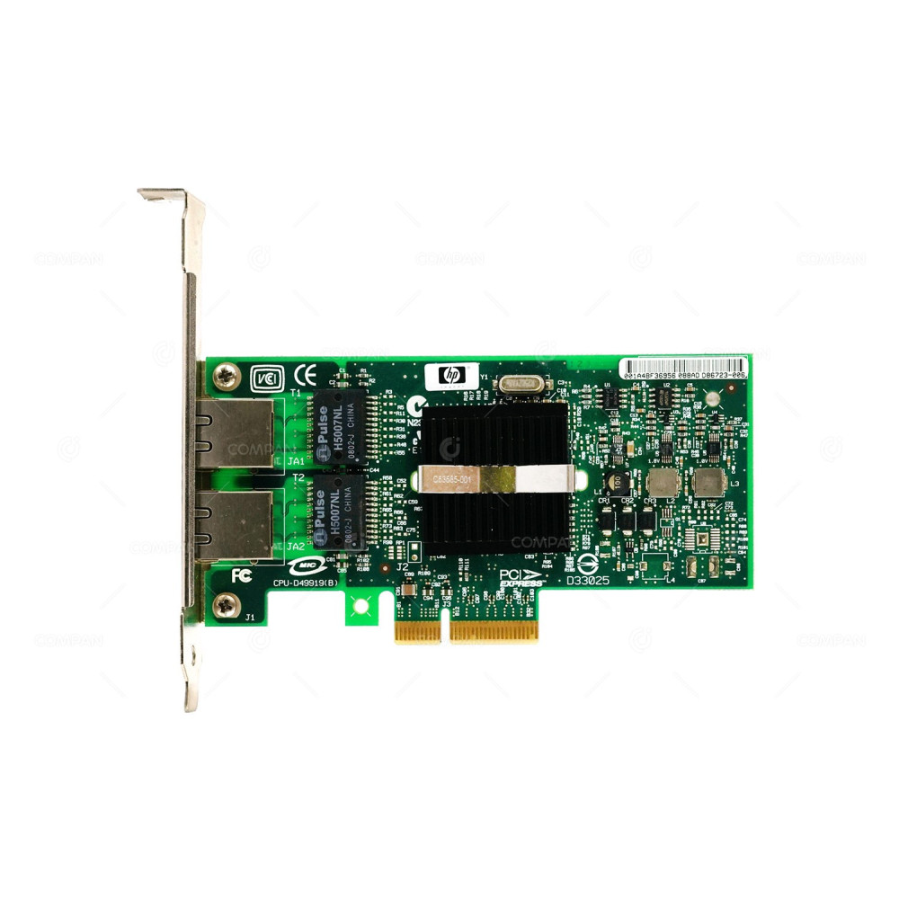 AD337-60001 HP INTEL PRO DUAL PORT 1GB RJ-45 ETHERNET NETWORK ADAPTER