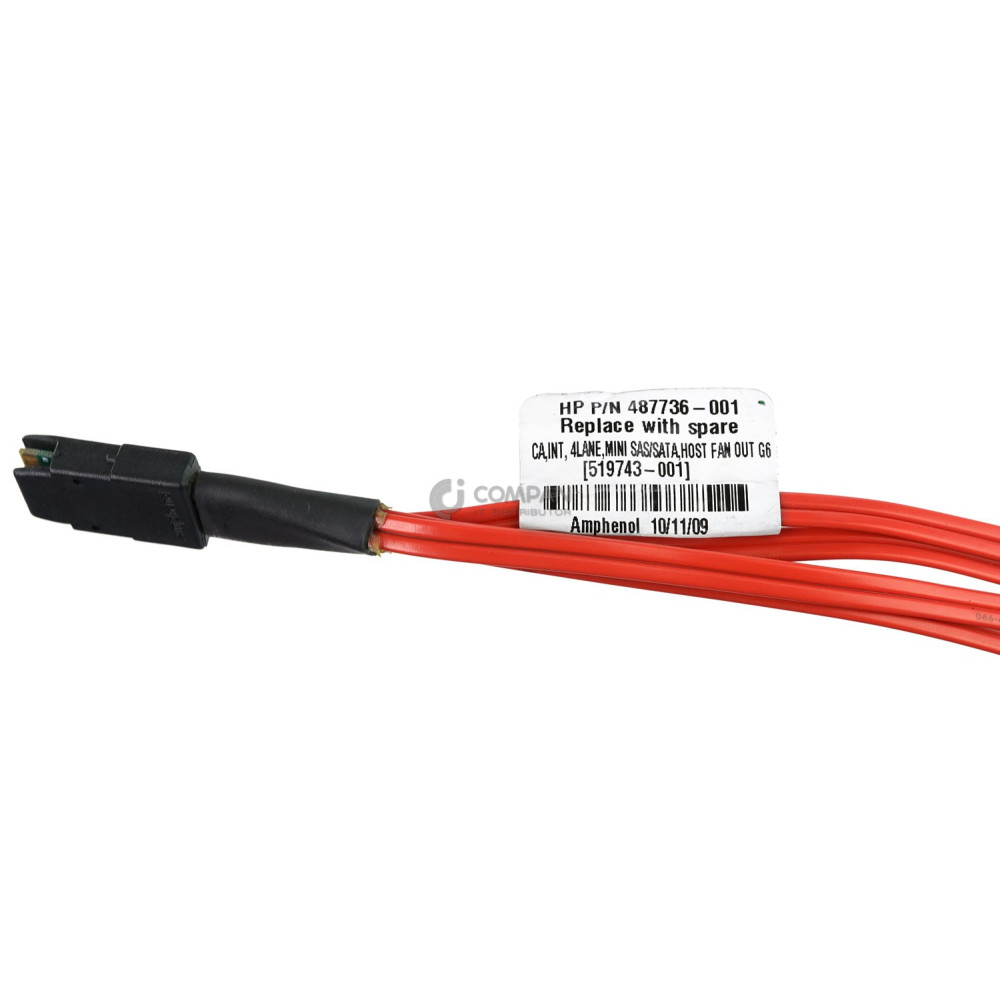 487736-001 HP MINI SAS TO 4X SATA CABLE