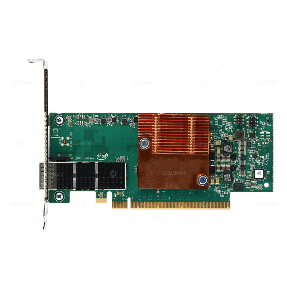 J10548-025 INTEL OPA RMN-100HFA016 SINGLE PORT 100GB PCIE 3.0 X16 QSFP28 100 SERIES OMNI-PATH HOST FABRIC INTERFACE HFI ADAPTER