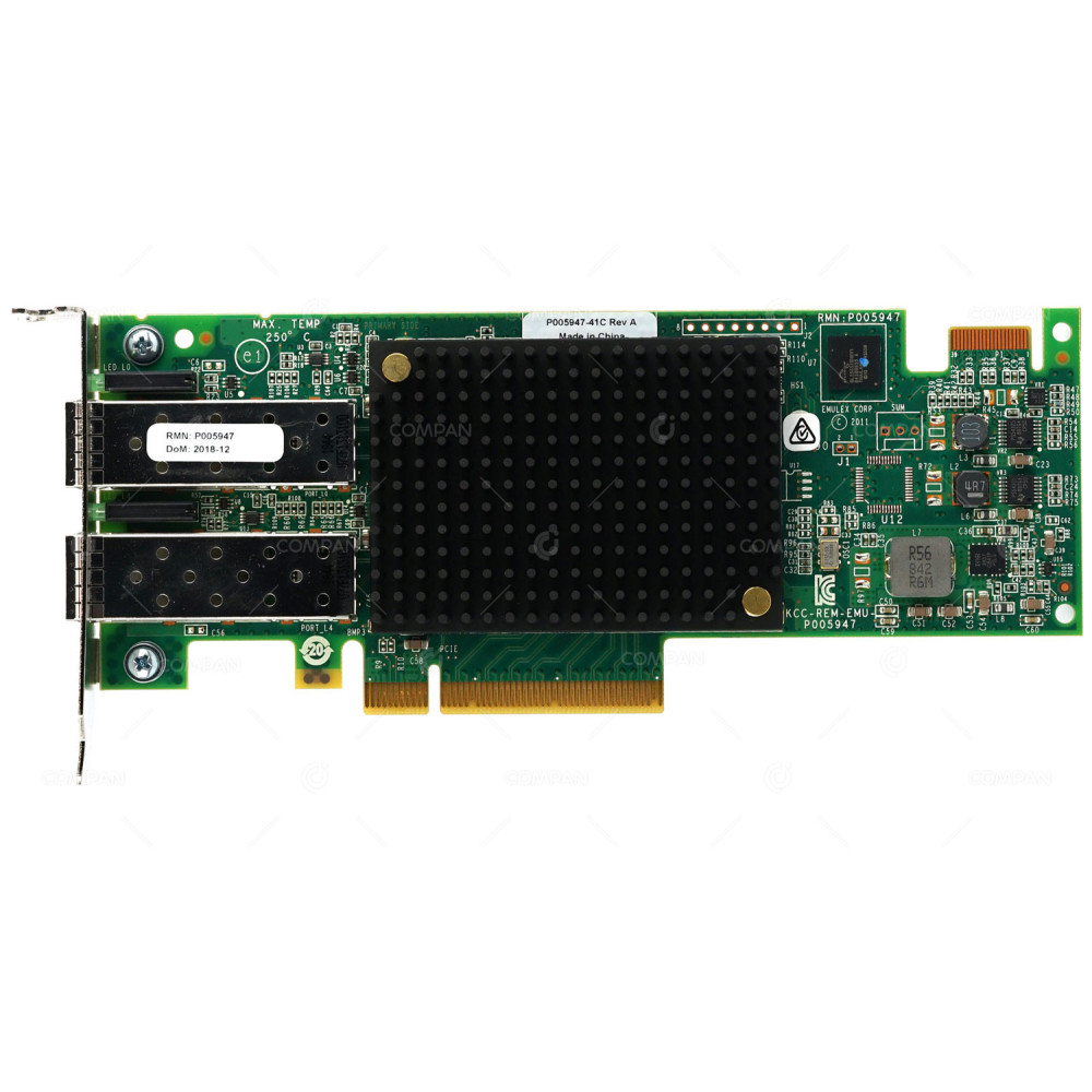 LPE16002 LP-NIMBLE EMULEX LPE16002 DUAL-PORT 16GB FC ADAPTER LOW PROFILE