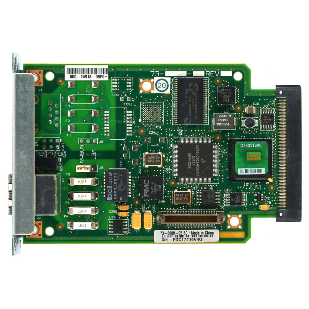 VWIC2-1MFT-G703 CISCO SINGLE PORT VOICE WAN INTERFACE CARD EXPANSION MODULE