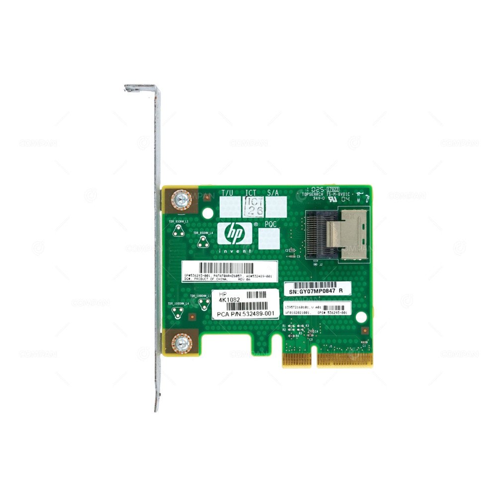 536293-001 HP PCI-E MEZANNINE PASS-THRU CARD FOR HP PROLIANT ML350 G6