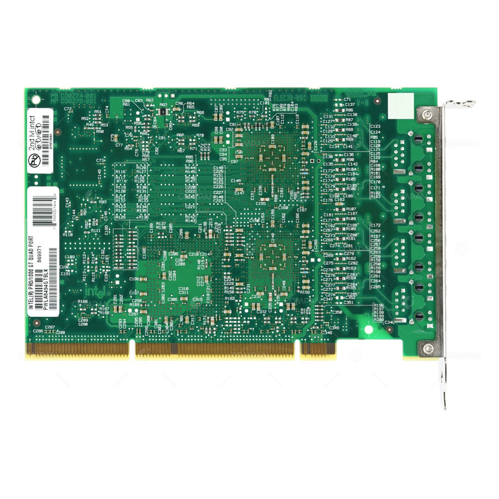 D35392-003 INTEL PRO/1000 GT QUAD PORT GIGABIT NIC PCI-X ADAPTER