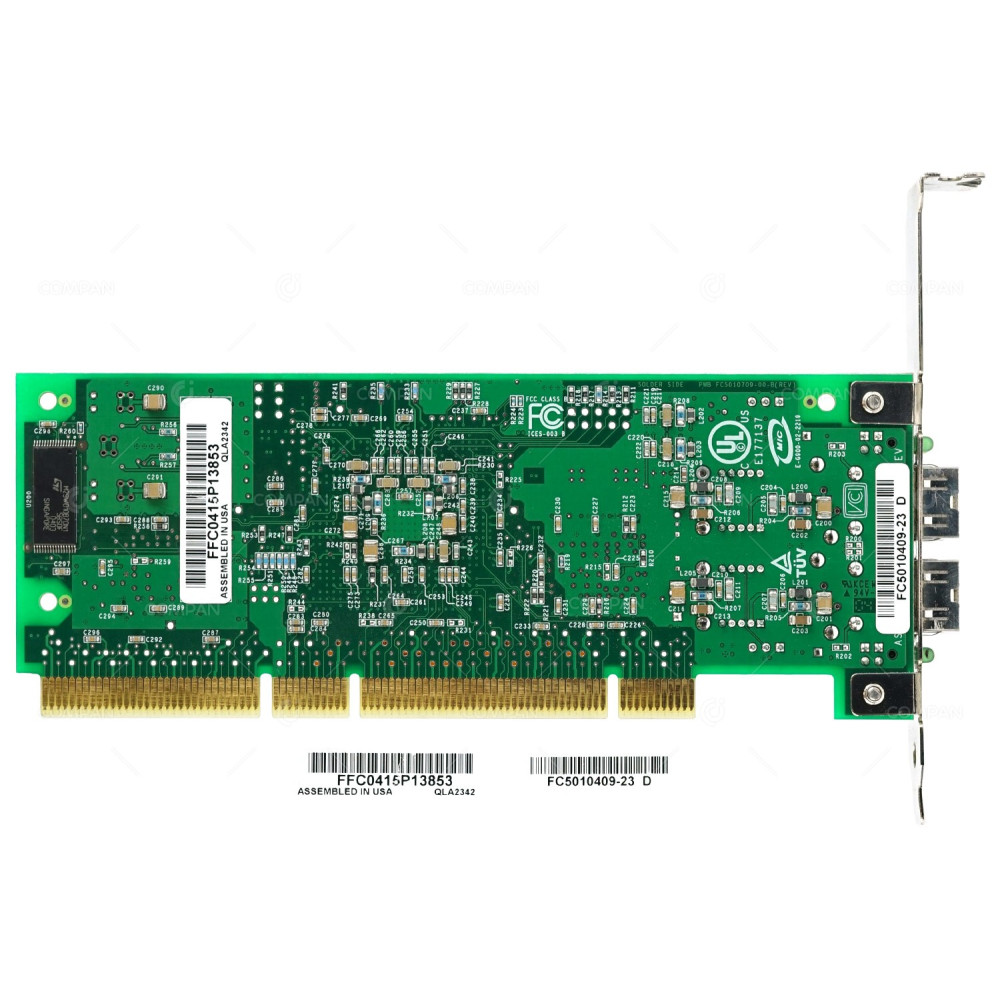 FC5010409-23 QLOGIC QLA2342 2GB DUAL CHANNEL FC ADAPTER PCI-X QLA2342