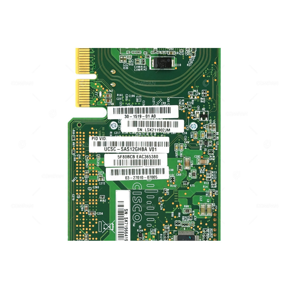 UCSC-SAS12GHBA CISCO STORAGE CONTROLLER PCIE HBA RAID CARD FOR UCS C240 M4