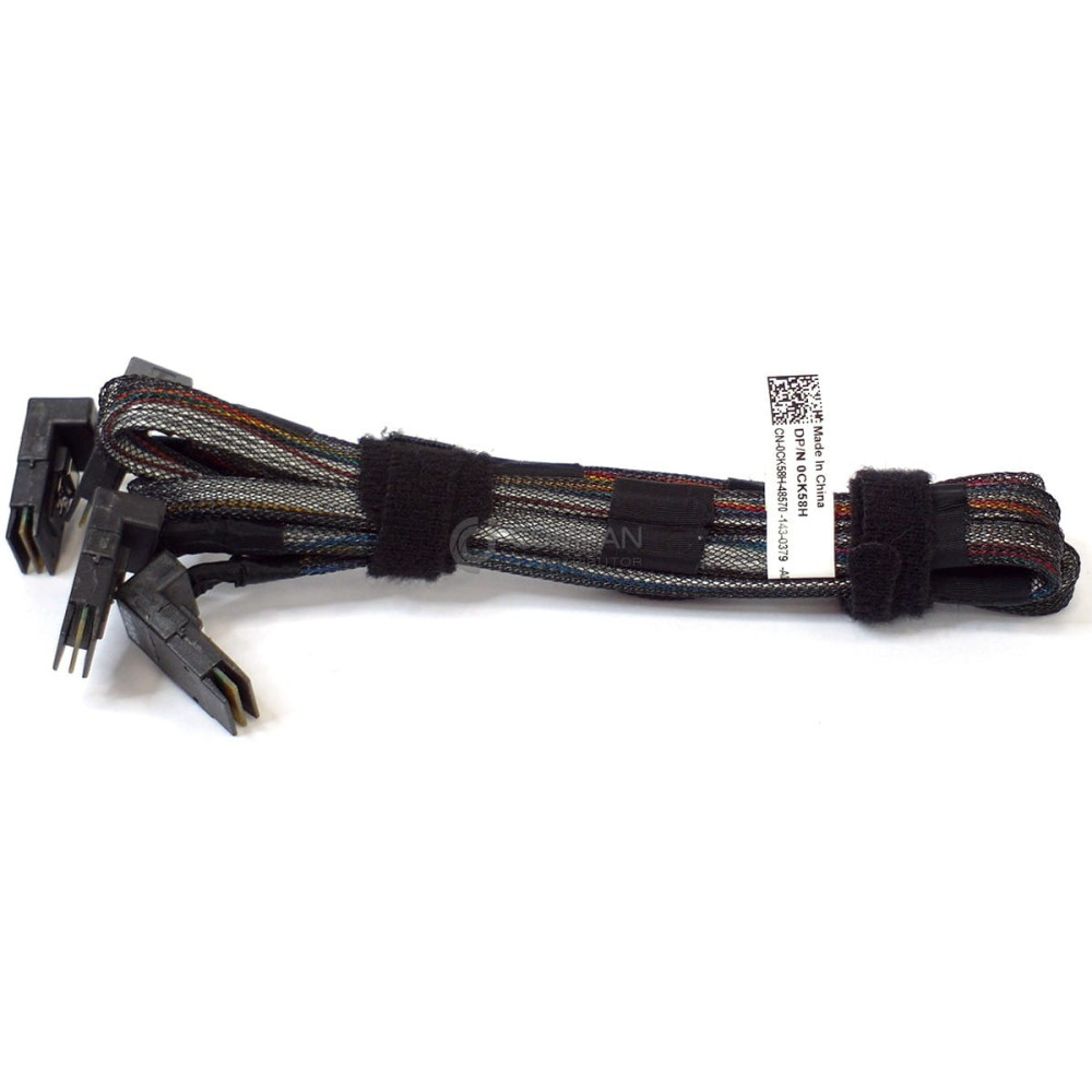 CK58H DELL DUAL SAS TO SAS CONTROLLER BACKPLANE CABLE R810