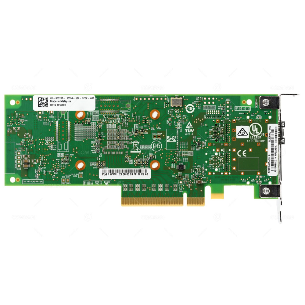 P3T0T LP DELL QLE2690L-DEL 1-PORT FC HBA LOW PROFILE FOR POWEREDGE R730 G13